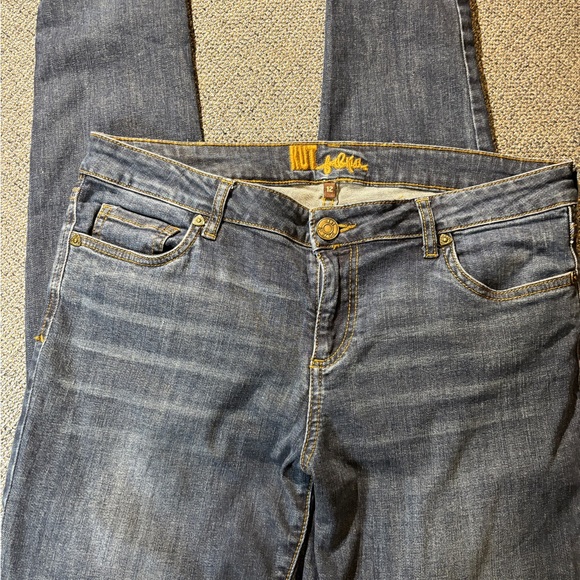 Kut from the Kloth Denim - Kut from the Kloth Dark Blue Straight Leg Jeans